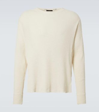 Ralph Lauren Waffle-knit cotton sweater