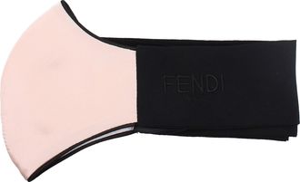 Fendi Damess Zijden Maskers Roze/Zwart
