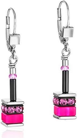 Coeur de Lion Geocube Classic Polaris & Rhinestone Earrings in Multicolor at Nordstrom