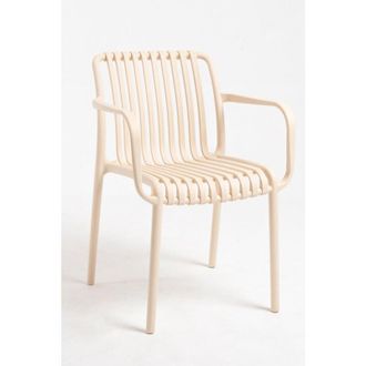 Regalos Miguel Regalos Miguel - Sillas Jard&iacute;n - Silla Somer Con Reposabrazos - Beige