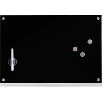 ZELLER Pizarra Memo Negra 60x40 Cm Moderna Y Elegante