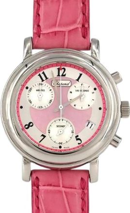 Chopard Pre-owned Mille Miglia Elton John Chronograph Limited - Dames - Vintage Horloges - Roze - ONE Size - Vintage