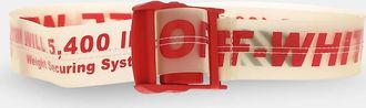 Off-white Mens Plastic Industrial Belt - Red - Size: ONE size