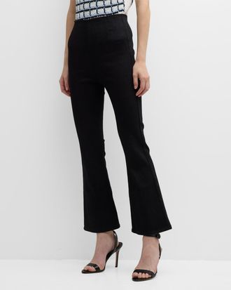 Veronica Beard Carson Off-Duty Ankle Flare Jeans