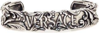 Versace Silver Logo Bracelet