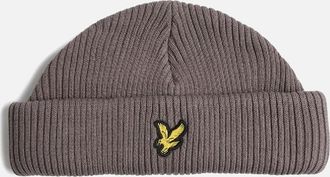Lyle & Scott Lyle And Scott Mens Brim Beanie - Brown - Size: ONE size