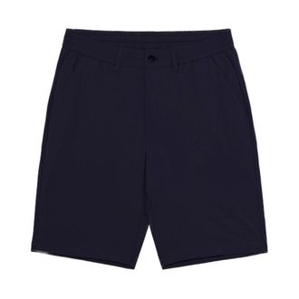 Gianni Lupo Casual Shorts, male, Blue, Size: S Slim Fit Technical Bermuda