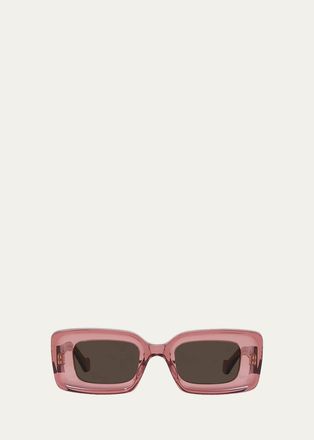Loewe Anagram 46MM Geometric Sunglasses