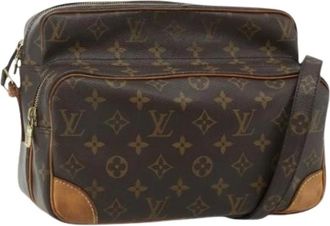Louis Vuitton Pre-owned Cross Body Bags, female, Brown, Size: ONE SIZE Pre-owned Nile Shoulder Bag
