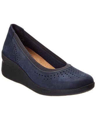 Clarks Suttyn Kaylie Leather Wedge