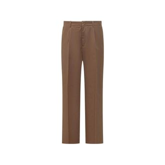 Our Legacy Suit Trousers, male, Brown, Size: XL Borrowed Chino