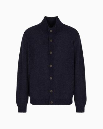 Emporio Armani Alpaca Blend Cardigan
