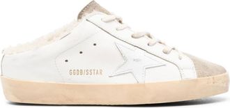 Golden Goose White Leather Sneakers