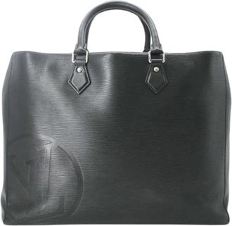 Louis Vuitton Pre-owned Vintage Tote Bag - Heren - Vintage Shopper - Zwart - ONE Size - Leer - Vintage
