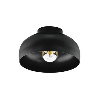 Eglo Mogano Ceiling Light - Matt Black | TJ Hughes