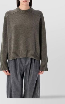 SOEUR crew neck wool knit sweater