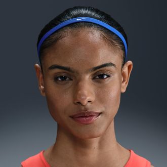 Nike Unisex Flex Headbands (6-Pack) in Blue | N1011927-475