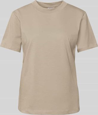 Jake*s Casual T-Shirt mit Rundhalsausschnitt in Mud, Gr&ouml;&szlig;e XL