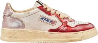 Autry Vintage Super Tennis Sneakers voor vrouwen - Dames - Sneakers - Veelkleurig - 36 EU - Leer - Schoenen
