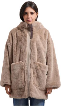 Suns Giacca Reversibile - - Jackets - Donna - Beige - XS