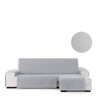 Eysa Funda chaise longue derecha vista frontal gris 290 cm