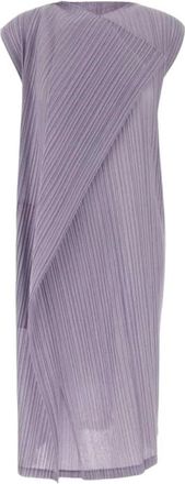 Issey Miyake Mujer, Vestidos, P&uacute;rpura, Talla: L
