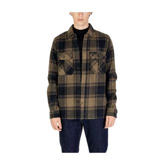 Only & Sons Onscedric Life Check Overshirt Noos - Heren - Casual Overhemden - Groen - XL - Katoen - Overhemden