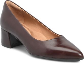 S&ouml;fft Sandra Pointed Toe Pump in Tobacco at Nordstrom, Size 9.5