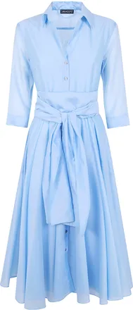 DRHOPE Long Round Dress