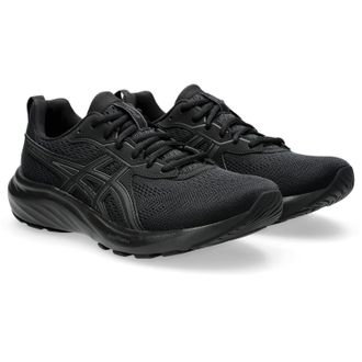 Asics Laufschuh ASICS GEL-CONTEND 9, Damen, Gr. 37,5, schwarz (schwarz, graphite grau), Synthetik, Textil, Schuhe Laufschuh, mehr D&auml;mpfung