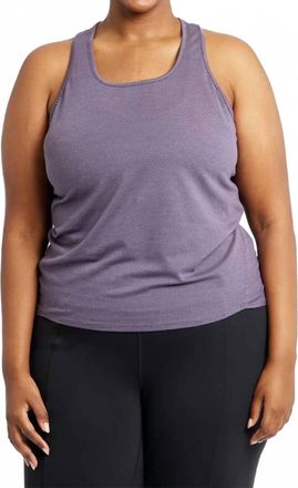Oiselle Flyout Racerback Tank Top In Twilight