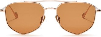 Sunday Somewhere ANDREA C2 Womens Sunglasses Gold Size 53