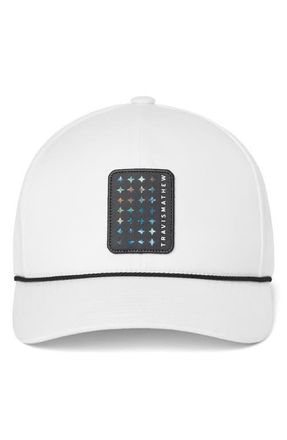 Travis Mathew Welcome Tour Baseball Cap in White at Nordstrom