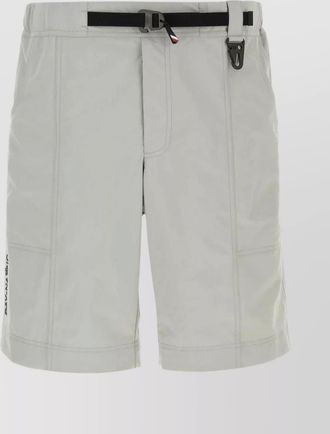 Moncler bermuda shorts with elastic waistband and pockets