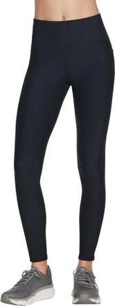 Skechers Womens Goflex Rib Fl Hw Leggings, Black, XL UK