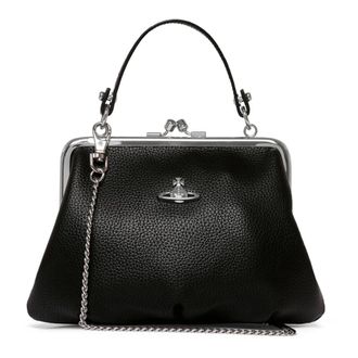 Vivienne Westwood Handbags, female, Black, Size: ONE SIZE Granny Frame Purse