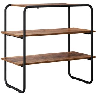 vidaXL Mesa Consola Madera Envejecida 100 X 41 X 75 Cm Vidaxl