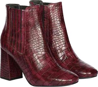 SaintG Edwina Chelsea Boot in Burgundy at Nordstrom Rack, Size 8-8.5Us / 39Eu