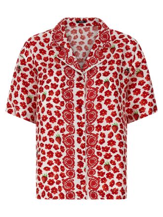Versace Multicolor Silk Womens Blouse