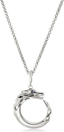 John Hardy Naga Pendant Necklace, Sterling Silver 16-18 IN NBS603541BSP