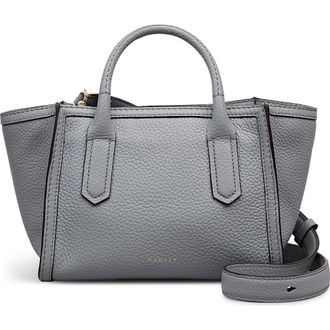 Radley London The Amelie Small Ziptop Satchel Bag in Steel at Nordstrom