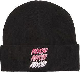 8 by YOOX PSYCH! EMBROIDERED RECYCLED WOOL BEANIE