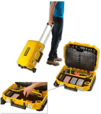 Stanley Malet&iacute;n De Mantenimiento Stanley Con Ruedas Que Contiene M&aacute;s De 100 Piezas - Fmst1-75530