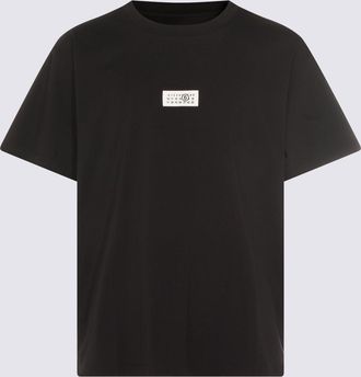 Maison Margiela T-Shirts And Polos Blacks And Greys-Uomo