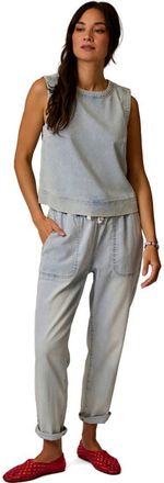 Carve Designs Susie Denim Tank in Savannah at Nordstrom, Size Xx-Small