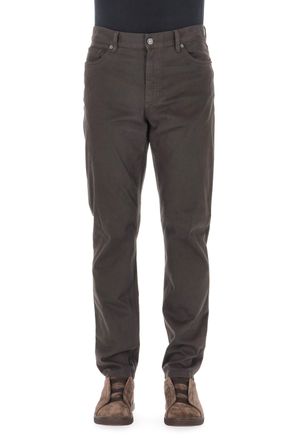 Ermenegildo Zegna City Model Warm Cotton 5-Pocket Trousers