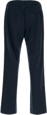 Casablanca Mens Tech Fabric Joggers Navy Polyester Cotton