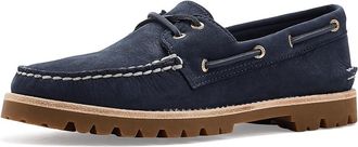 Sperry Top-Sider A/O 2-eye Low Lug Womens Shoes Navy : 7.5 M (B), Leather