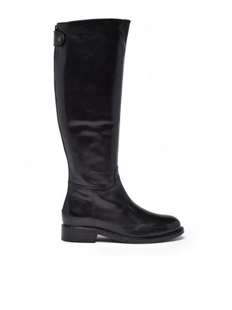 M&eacute;tisse Black Leather Boots