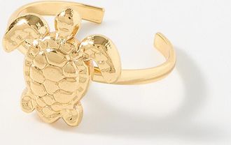 Simons Womens Sea turtle open ring